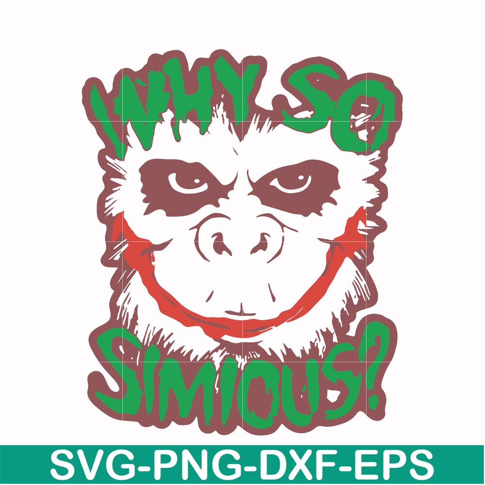 HLW0021-Why so simious svg, png, dxf, eps digital file HLW0021.jpg