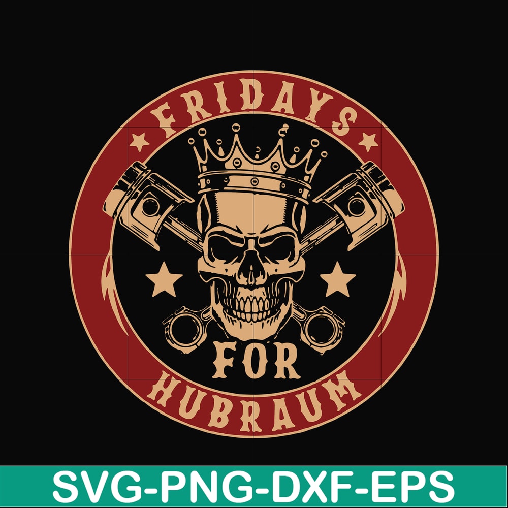HLW0023-Fridays hubraum svg, halloween svg, png, dxf, eps digital file HLW0023.jpg