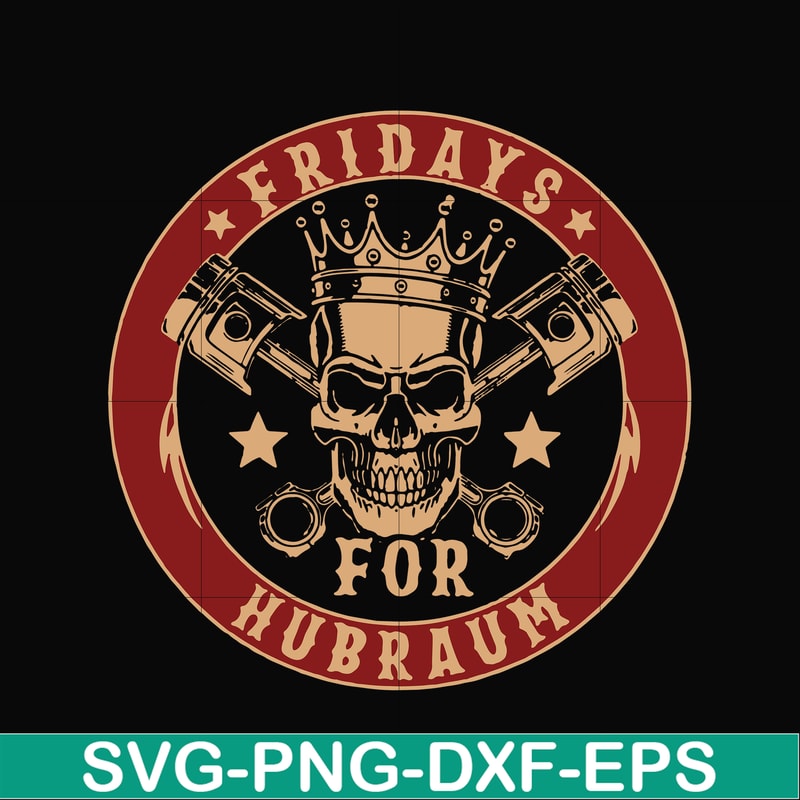HLW0023-Fridays hubraum svg, halloween svg, png, dxf, eps digital file HLW0023.jpg