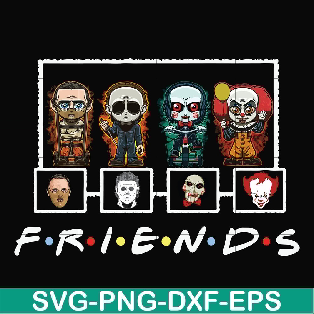 HLW2307203-Scary Friends Horror svg, Halloween svg, png, dxf, eps digital file HLW2307203.jpg