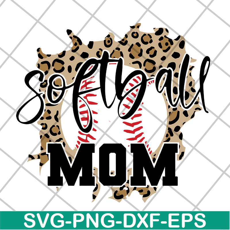 MTD05042109-Sofball mom svg, Mother's day svg, eps, png, dxf digital file MTD05042109.jpg
