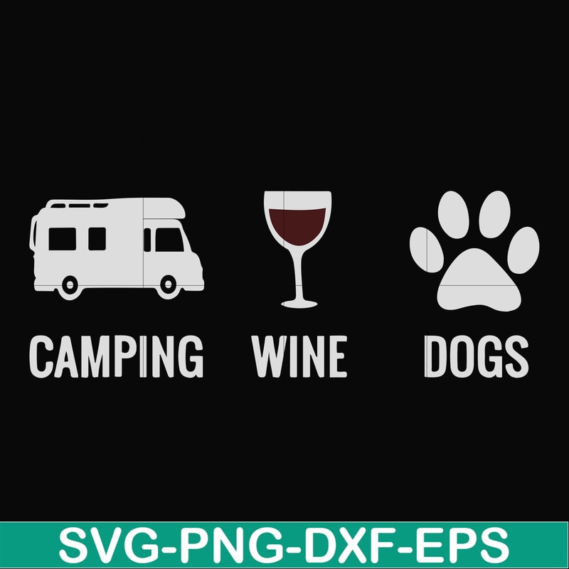 CMP012-camping wine dogs svg, png, dxf, eps digital file CMP012.jpg
