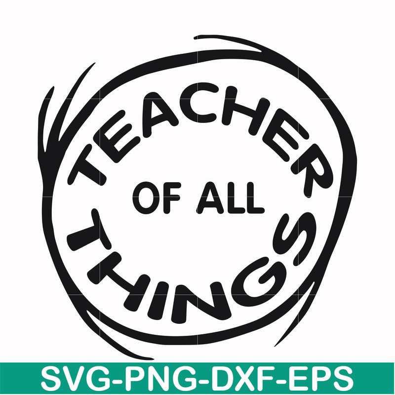 DR000161-Teacher of all things svg, png, dxf, eps file DR000161.jpg