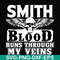 FN000173-Smith blood runs through my veins svg, png, dxf, eps file FN000173.jpg