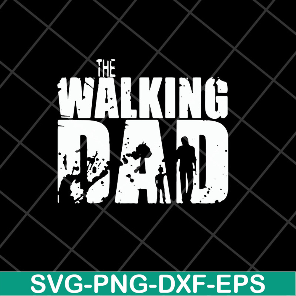 FTD29042130-The walking dad svg, Fathers day svg, png, dxf, eps digital file FTD29042130.jpg