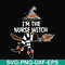 HLW0162-I'm the nurse witch svg, png, dxf, eps digital file HLW0162.jpg