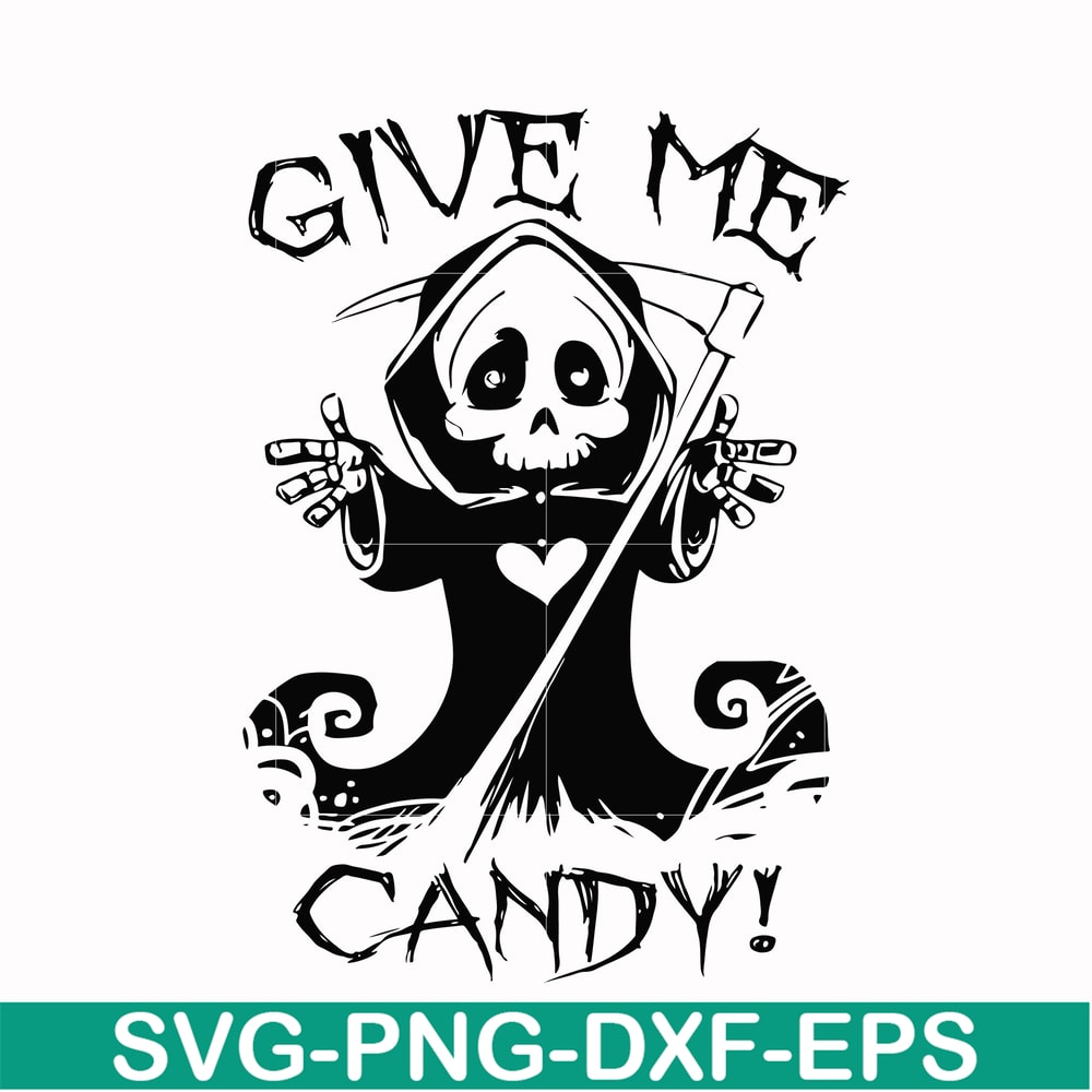 HLW0012-give me candy svg, halloween svg, png, dxf, eps digital file HLW0012.jpg