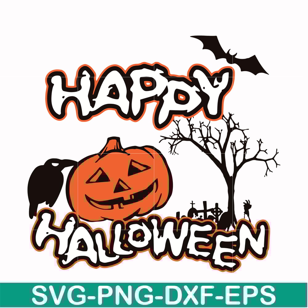 HLW0087-Happy halloween svg, png, dxf, eps digital file HLW0087.jpg