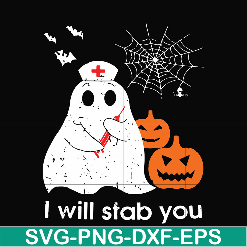 HLW0102-I will stab you svg, png, dxf, eps, digital file HLW0102.jpg