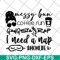 MTD03042126-Messy bun coffee run gangsta rap svg, Mother's day svg, eps, png, dxf digital file MTD03042126.jpg