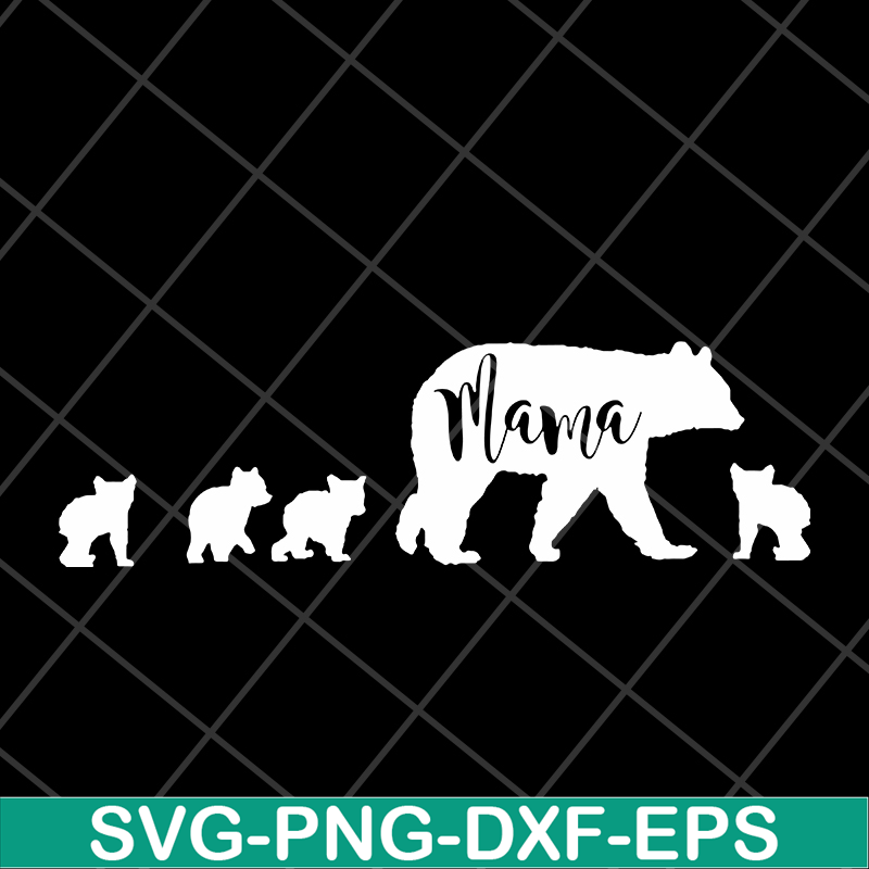 MTD03042127-Mama bears svg, Mother's day svg, eps, png, dxf digital file MTD03042127.jpg