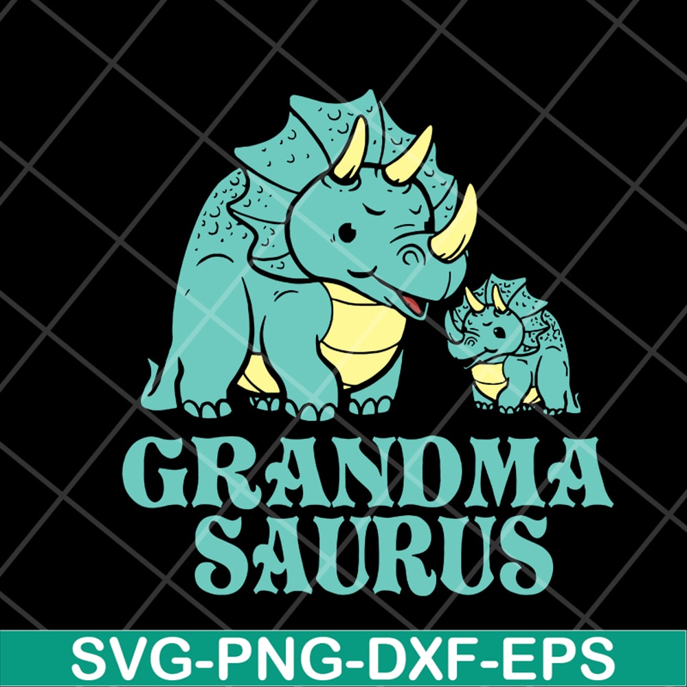 MTD05042137-Grandma saurus svg, Mother's day svg, eps, png, dxf digital file MTD05042137.jpg