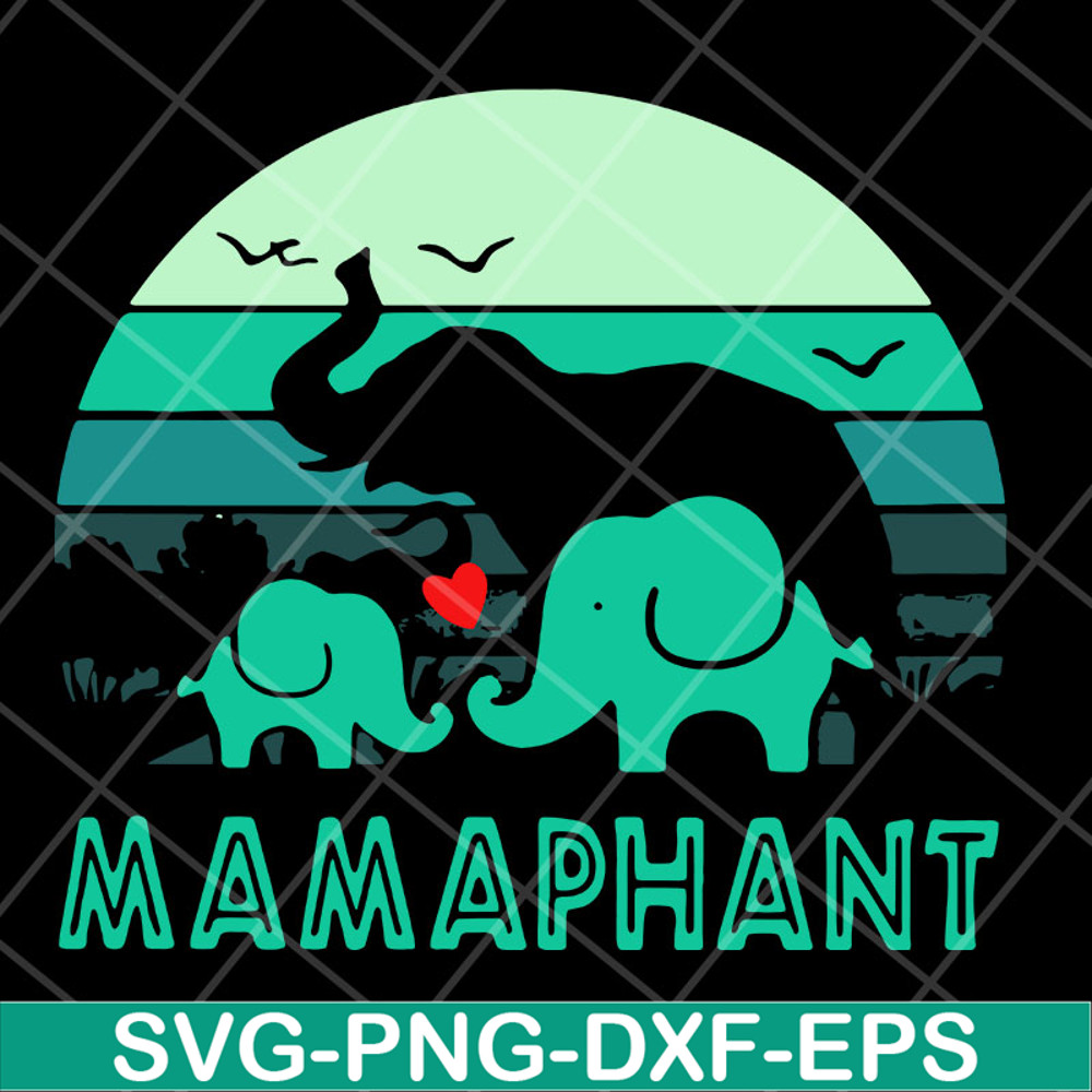MTD22042112-Mamaphant svg, Mother's day svg, eps, png, dxf digital file MTD22042112.jpg