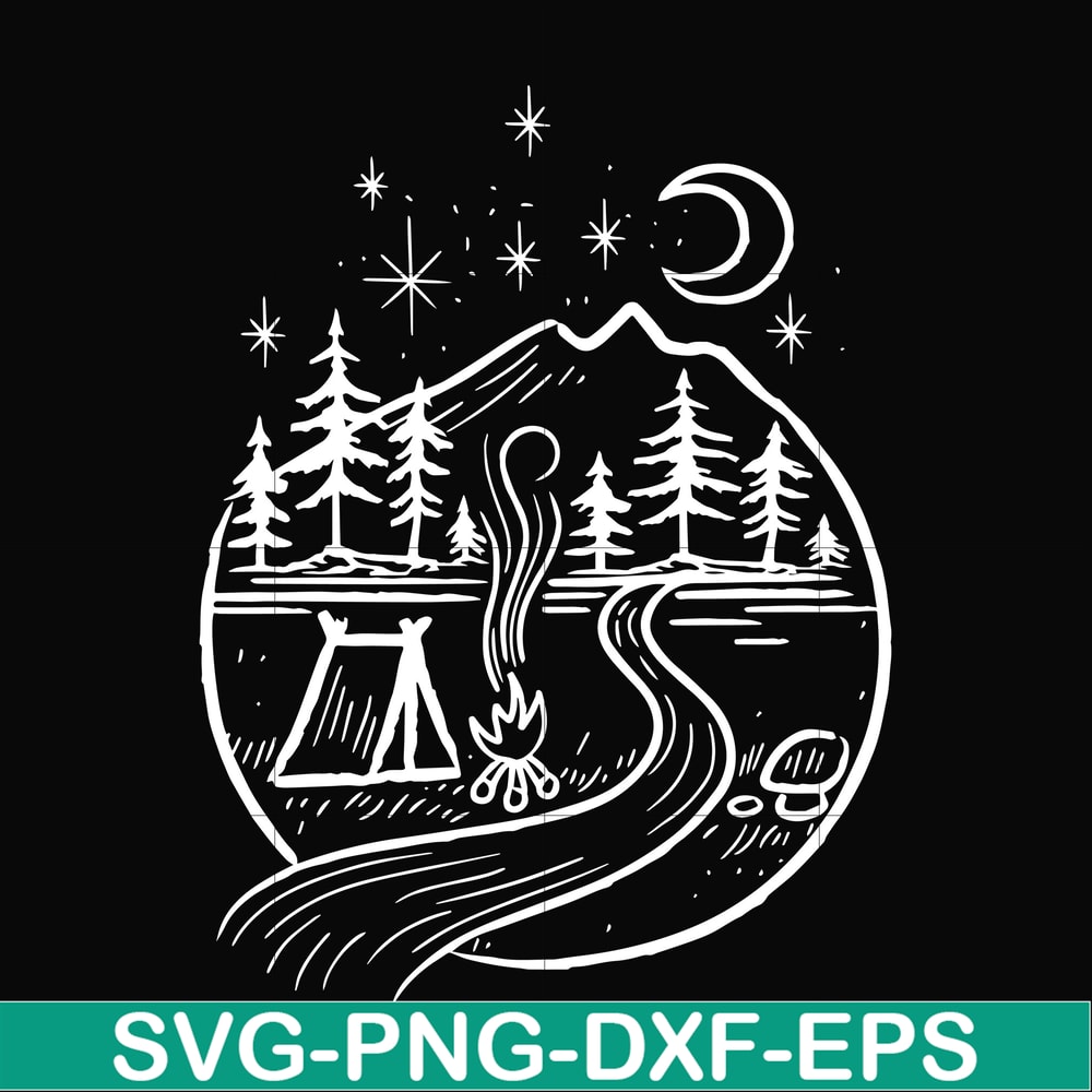 FN00049-Camping svg, png, dxf, eps file FN00049.jpg