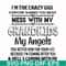 FN000699-I'm the crazy gigi everyone warned you about mess with my grandkids my angels you better run for your life because I'm coming after you & hell's coming