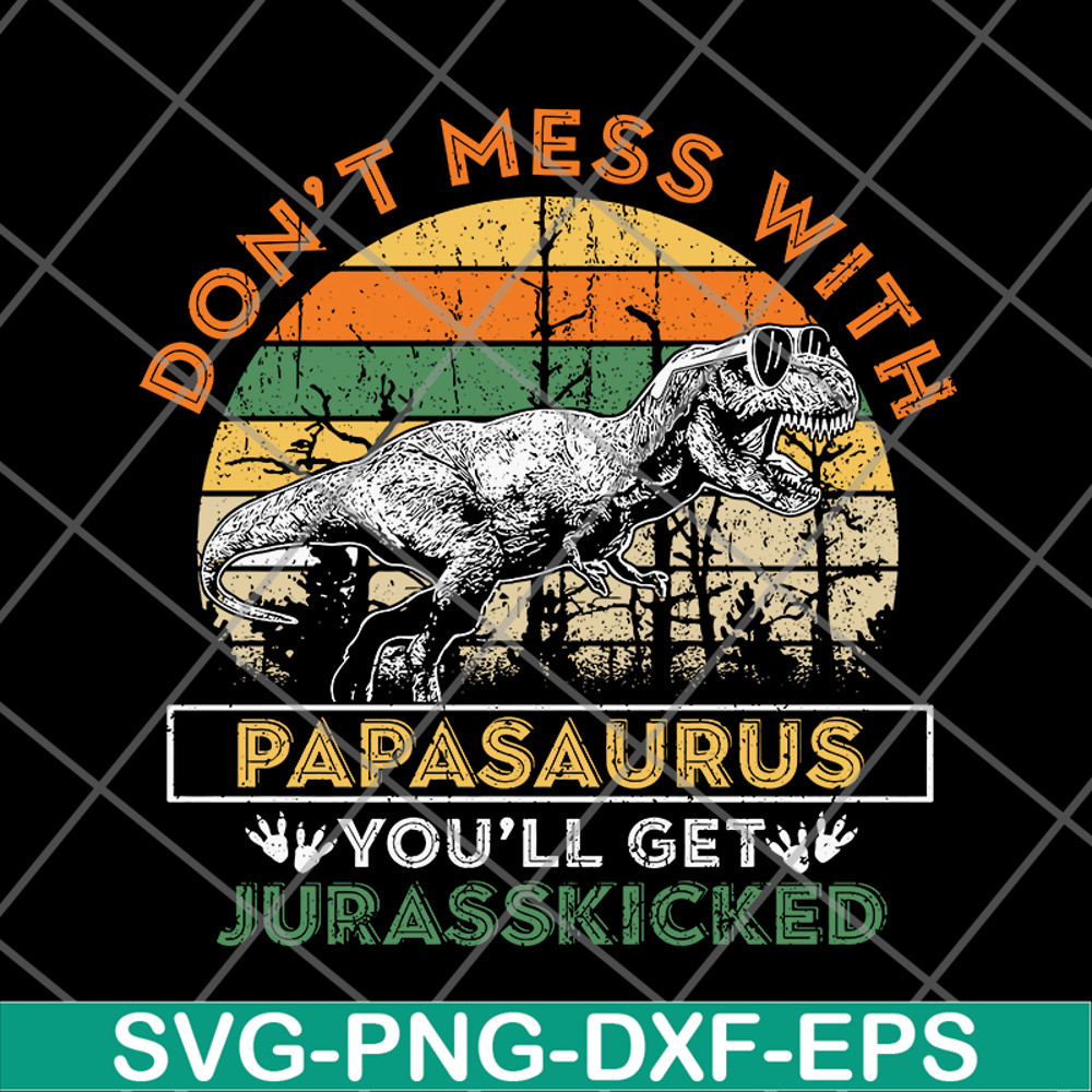 FTD24052117-Papa Saurus svg, png, dxf, eps digital file FTD24052117.jpg