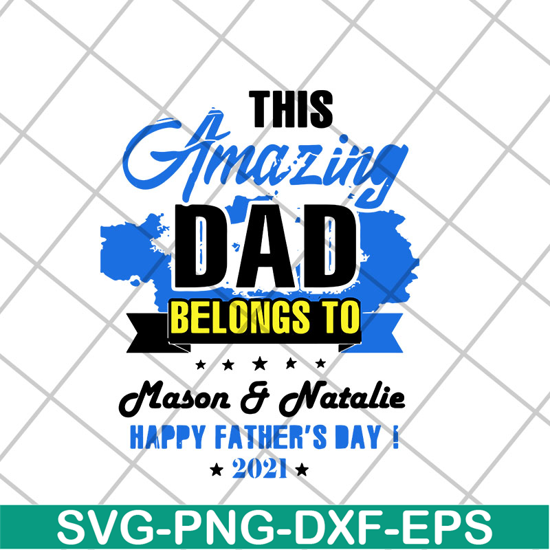 FTD28042120-This Amazing Dad Belongs svg, Fathers day svg, png, dxf, eps digital file FTD28042120.jpg