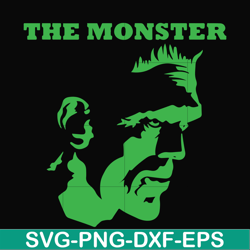 the monster frankenstein svg, halloween svg, png, dxf, eps digital file hlw23072022