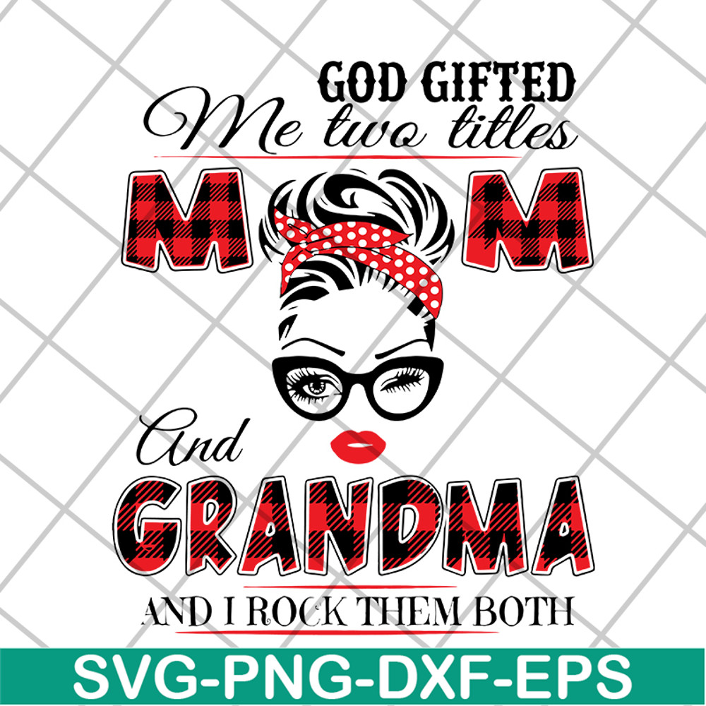 MTD04042137-God gifted me two little svg, Mother's day svg, eps, png, dxf digital file MTD04042137.jpg