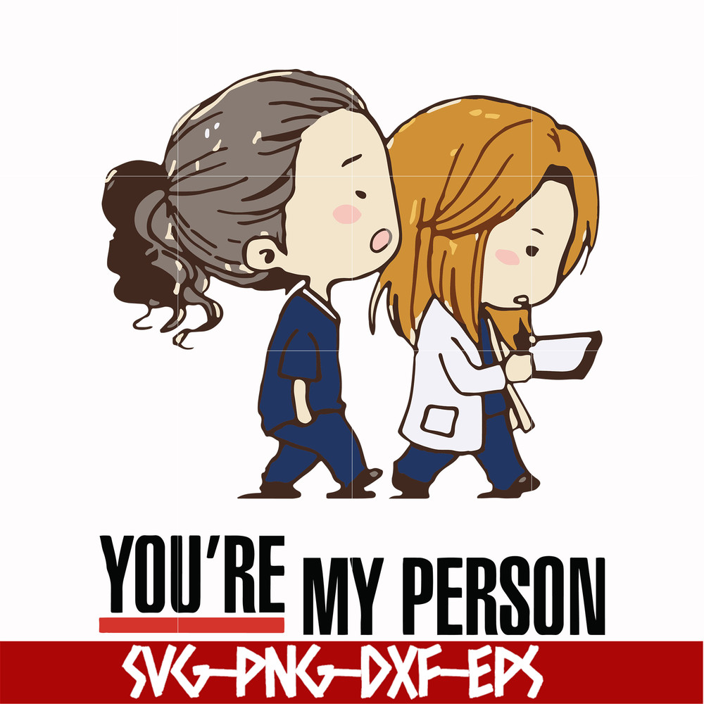 FN000144-You're my person svg, png, dxf, eps file FN000144.jpg