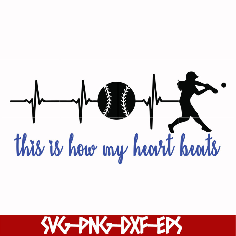 FN000985-This is how my heart beats svg, png, dxf, eps file FN000985.jpg