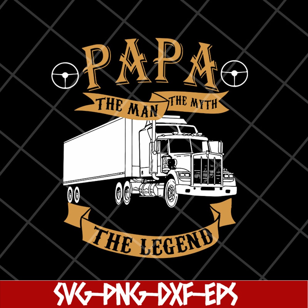 FTD06052143-papa the man the myth svg, png, dxf, eps digital file FTD06052143.jpg