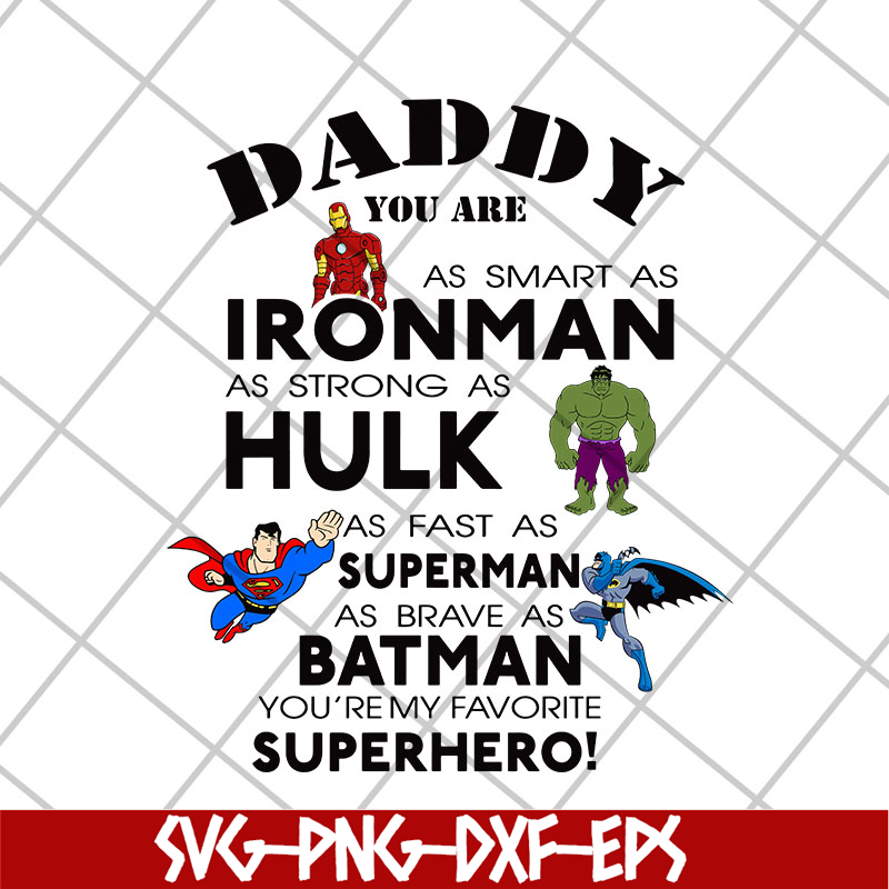 FTD15052103-Daddy Superhero svg, png, dxf, eps digital file FTD15052103.jpg