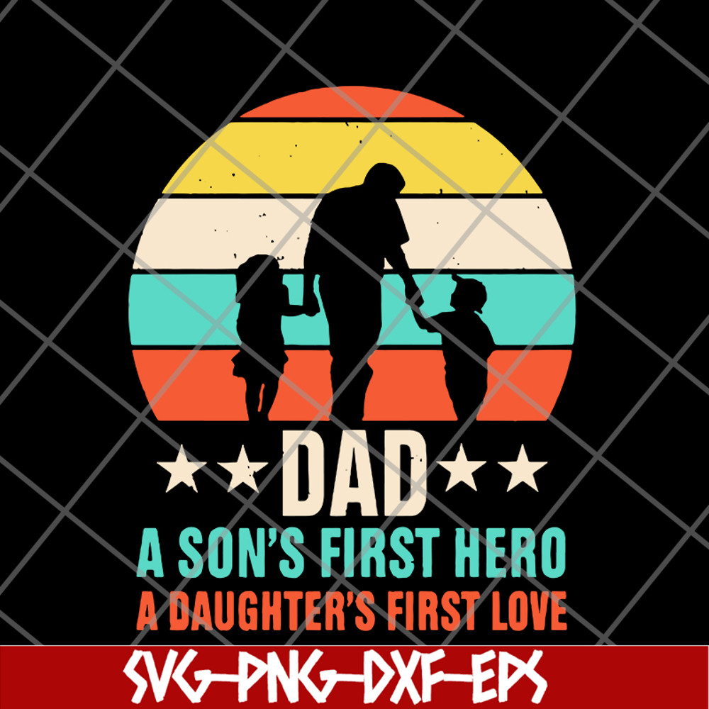 FTD28052106- Dad a a son's first first love hero svg, png, dxf, eps digital file FTD28052106.jpg
