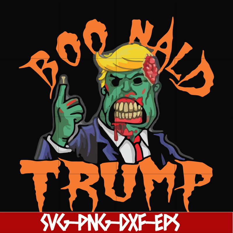 HLW20072013-Boo nald trump svg, halloween svg, png, dxf, eps digital file HLW20072013.jpg