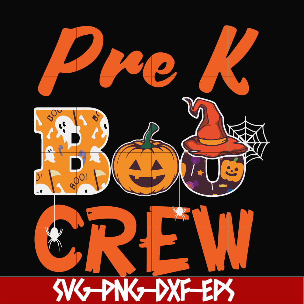 HLW2007209-Pre k boo crew svg, halloween svg, png, dxf, eps digital file HLW2007209.jpg
