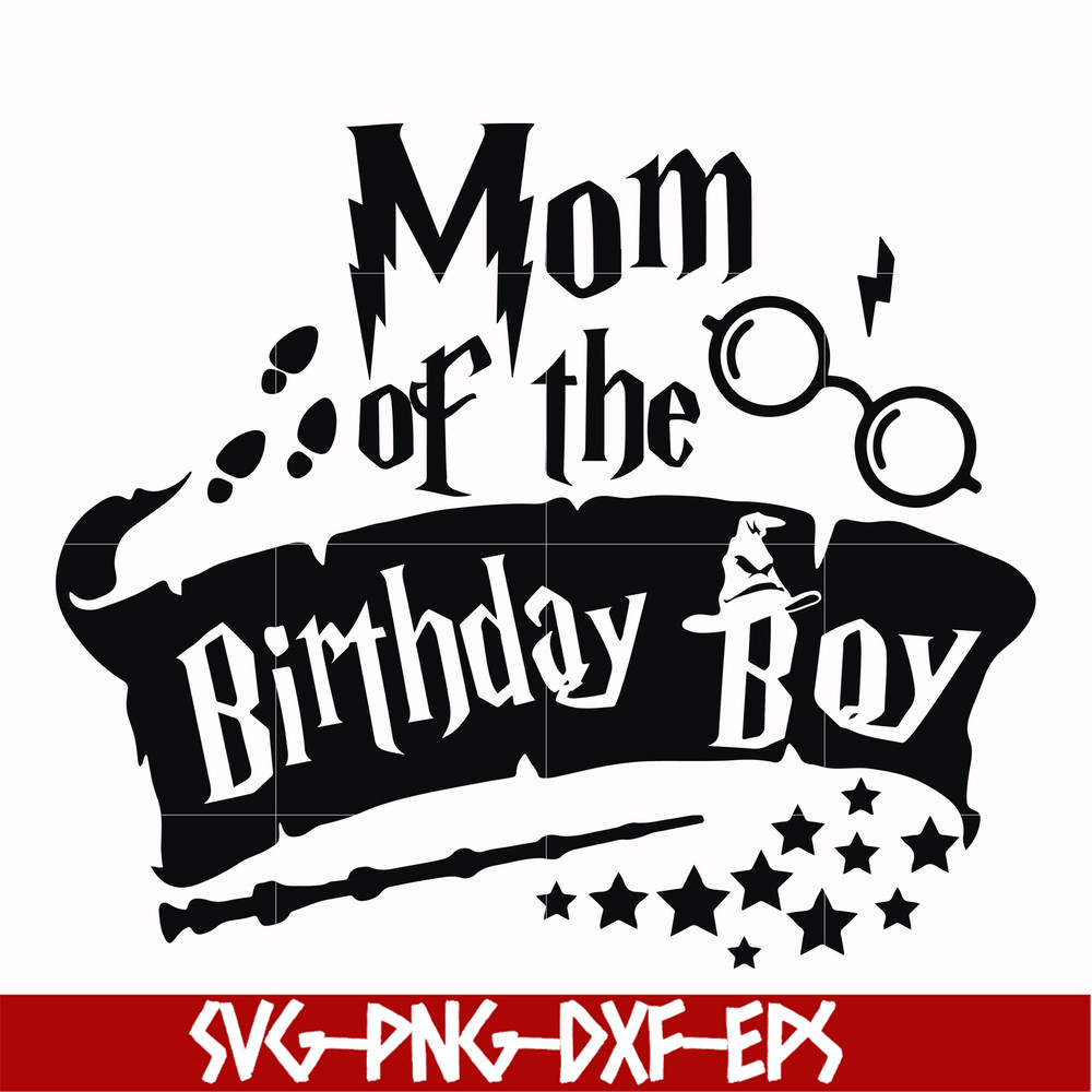 HRPT00016-Mom of the birthday boy svg, png, dxf, eps file HRPT00016.jpg