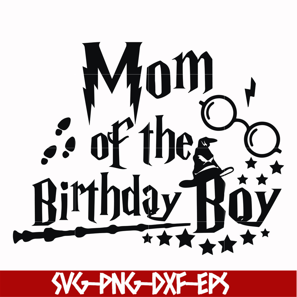 HRPT00017-Mom of the birthday boy svg, png, dxf, eps file HRPT00017.jpg