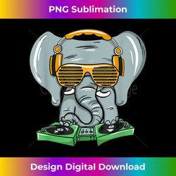 Dj Elephant House Trance Gift Rave Party - Sophisticated PNG Sublimation File - Reimagine Your Sublimation Pieces