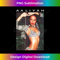 Aaliyah Animal Print Aaliyah Photo Tank Top - Artisanal Sublimation PNG File - Reimagine Your Sublimation Pieces