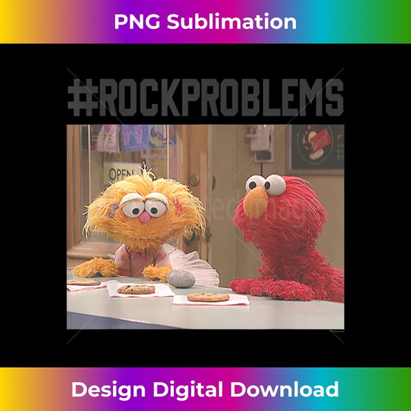 Rock Problem Head Sesame Street Elmo Rock Problems - Bohemian Sublimation Digi | Inspire ...