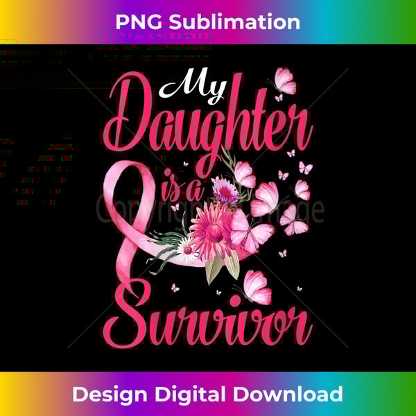 FO-20240101-7437_Womens My Daughter Is A Survivor Butterfly Breast Cancer Awareness V-Neck 2278.jpg