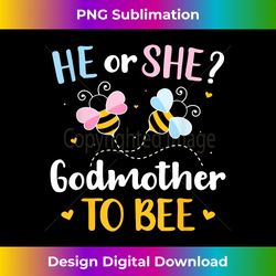 Gender reveal he or she godmother matching family baby party - Futuristic PNG Sublimation File - Access the Spectrum of Sublimation Artistry