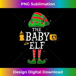 Baby Elf Group Matching Family Christmas Holiday Funny - Urban Sublimation PNG Design - Immerse in Creativity with Every Design
