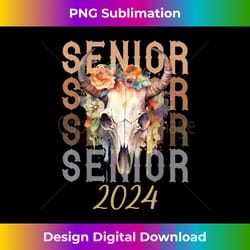 western senior 2024 senior class of 2024 cow longhorn high 1 - artisanal sublimation png file - customize with flair