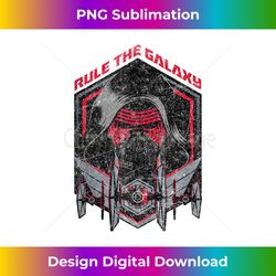 Star Wars The Force Awakens Kylo Ren Rule The Galaxy Tank Top 1 - Deluxe PNG Sublimation Download - Infuse Everyday with a Celebratory Spirit