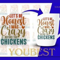 let's be honest i was crazy before the,digital downloads.svg, png