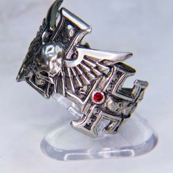 Ordo Malleus Inquisition Symbol Ring from Warhammer world