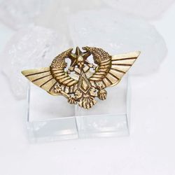 Aquila of the Valhallan Ice Warriors Badge (Solid Brass)