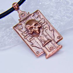 Pure Copper Ordo Hereticus Pendant of the Warhammer 40K Universe