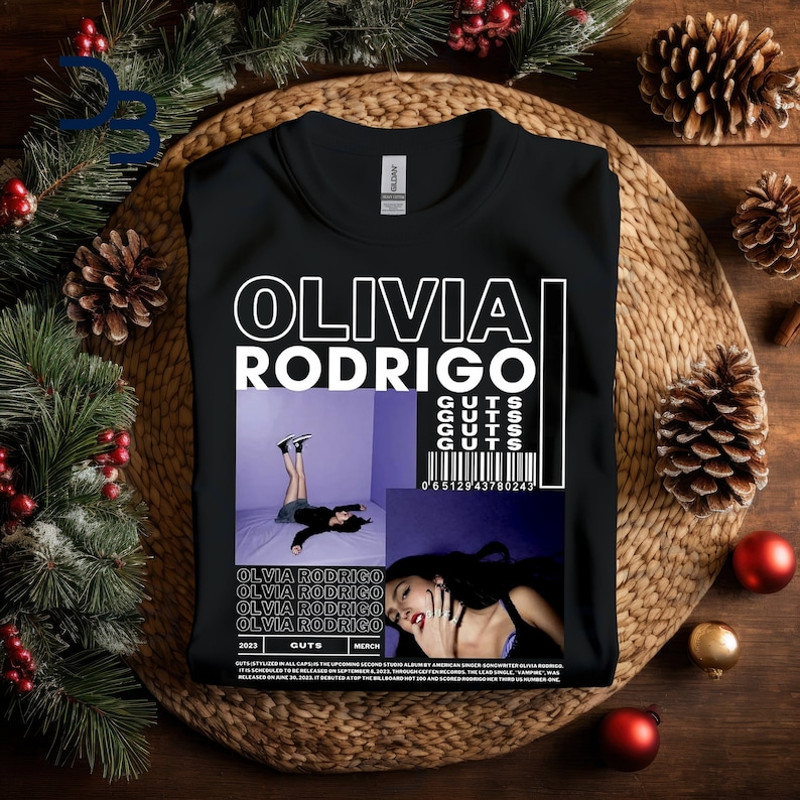 Olivia Rodrigo Guts Tour Shirt, Guts Tour 2024 Shirt, Olivia Rodrigo Concert Shirt.png