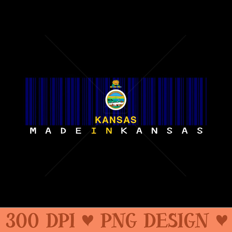 Made in Kansas - PNG Download - Good Value