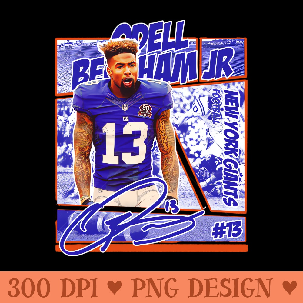 Odell Beckham Retro Classic Comics - PNG Designs - Convenience