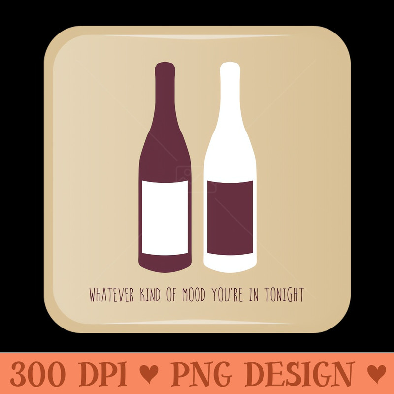 Bottle of Red, Bottle of White - PNG Download Collection - Good Value