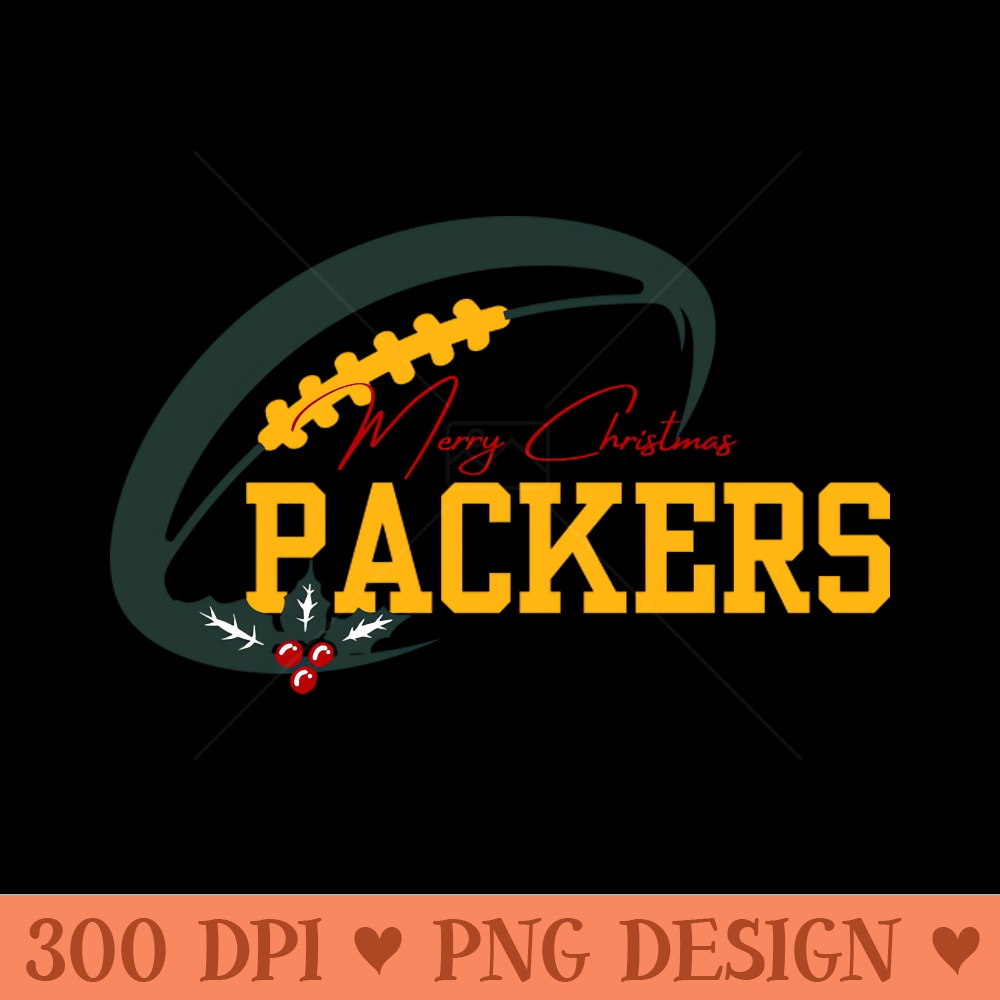 merry christmas packers - PNG Download Collection - Convenience