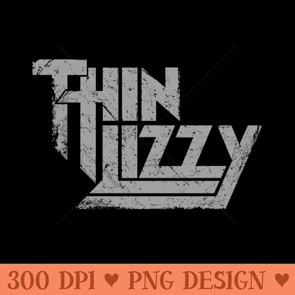 Thin Lizzy - PNG Clipart - High Quality 300 DPI